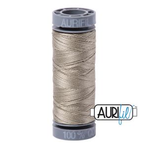 Aurifil 28 Weight Cotton Thread 2900 Light Khaki Grey | 