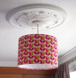 Lampshade Kit 30cm Diameter Round for Hanging or Table Lamp | 