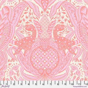 Tula Pink Roar! fabric: Gift Rapt Blush | 