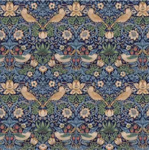 Morris & Co. Quilt Backs: Strawberry Thief Multi (per 1/4 metre) | 