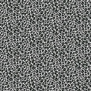 Around The World fabric: Leopard White (per 1/4 metre) | 