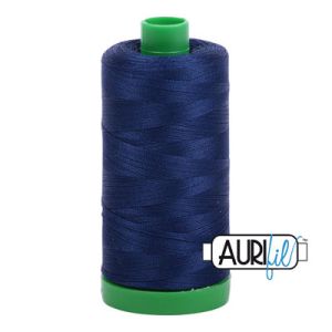 Aurifil 40 Cotton Thread 2784 Dark Navy | 