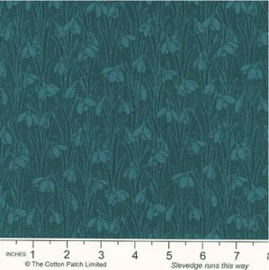 Liberty Snowdrop Spot Fabric: Indigo Delphinium (per 1/4 metre) | 