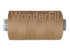 Konfetti Thread: 50wt 3 ply 100% Cotton. 1000m Spool Beige | 