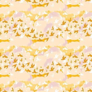 Summer's End Fabric: Changing Sky Sunset (per 1/4 metre) | 