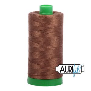 Aurifil 40 Cotton Thread 2372 Dark Antique Gold | 