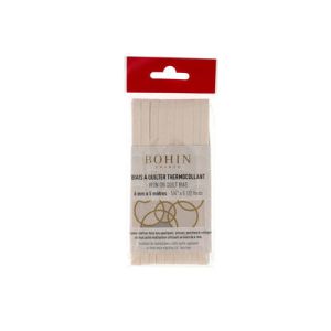 Ivory Fusible Quilt Bias Tape 1/4' Bohin | 