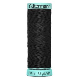 Gutermann Silk Thread Black 30m | 