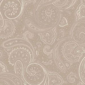 Emily Roses Fabric: Paisley Sand (per 1/4 metre) | 