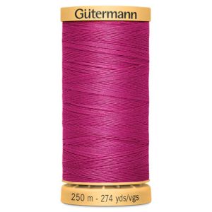 Gutermann Natural Cotton 50 Weight Thread 250m 2955 Fuchsia | 