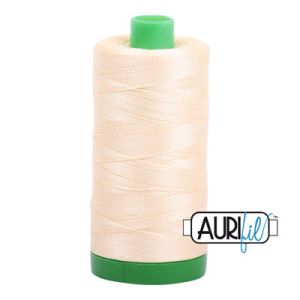 Aurifil 40 Cotton Thread 2123 Butter | 