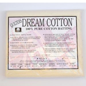 Quilters Dream Cotton Wadding, Natural Select Crib Size | 