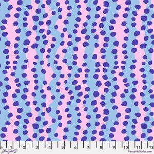 Kaffe Fassett Collective: Bubble Stripe Purple (per 1/4 metre) | 