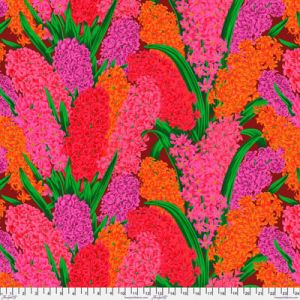 Philip Jacobs Fabric: Hyacinthus Red (per 1/4 metre) | 