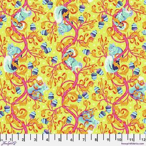 Tula Pink Tiny Beasts fabric: Oh Nuts Glow (per 1/4 metre) | 