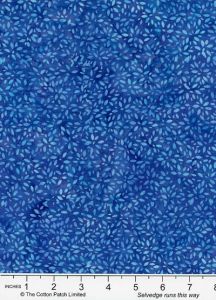 Bali Batik Handpaints Fabric: Wading in Waters Dragonfly (per 1/4 metre) | 