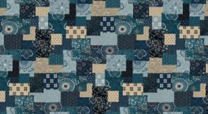 Indigo Blooming fabric: Koraju Multi | 