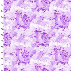 Arctic Wonder fabric: Cracked Ice Purple/Silver (per 1/4 metre) | 