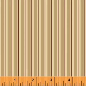 Pauline: Stripe Tan (per 1/4 metre) | 