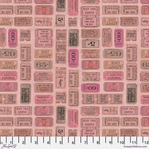 Eclectic Elements Palette fabrics, Pink Tickets | 