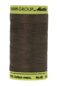 Mettler 60 Cotton Thread 800m 0416 Dark Grey | 