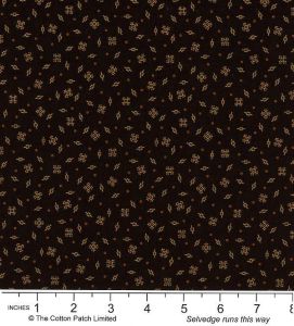 Classic Coordinates Fabric: Spooky Spinners Black (per 1/4 metre) | 