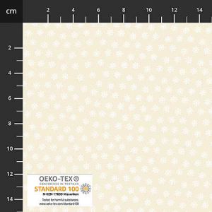 Neutral Notes Fabric: Cluster Dots Cream (per 1/4 metre) | 