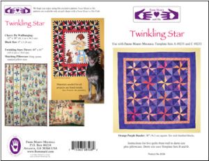 Marti and Me Club Pattern #8 Twinkling Star | 