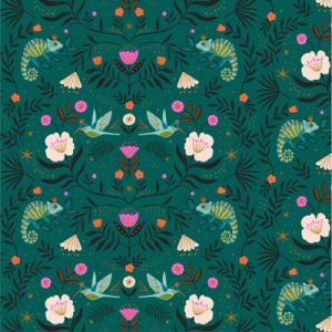 Jungle Luxe Fabric: Jungle Animals (per 1/4 metre) | 