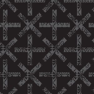 Art Theory Fabric: x & + Black (per 1/4 metre) | 