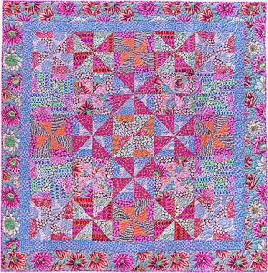 Kaffe Fassett Cotton Candy Pinwheels Quilt Kit | 