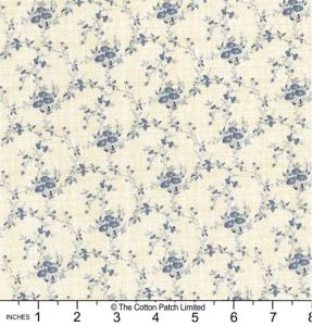 Radiance fabric, Small Floral, Cream | 