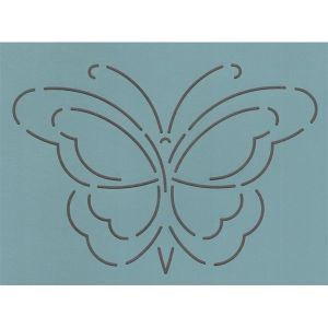 Quilt Stencil  2.5 Inch Butterfly | 