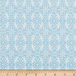 Enchantment Fabric: Unicorn Silhouette Stance Blue (per 1/4 metre) | 