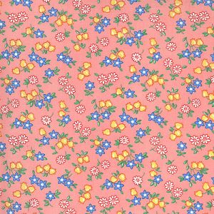 30's Playtime fabric: Posie Party Petal (per 1/4 metre) | 