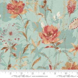 Sandalwood fabric: Meadow, Eucalyptus | 