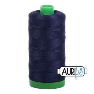 Aurifil 40 Cotton Thread 2785 Very Dark Navy | 