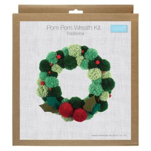 Pom Pom Wreath Kit: Green Pack | 