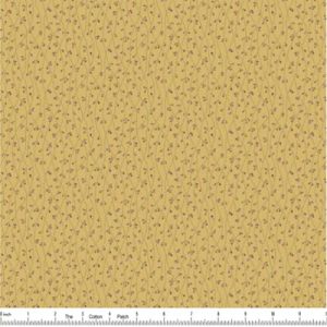 English Garden Fabric: Blue Vetch Custard (per 1/4 metre) | 