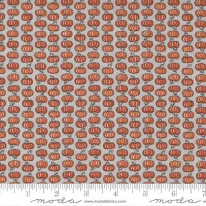 Halloween fabric: Pumpkin Patch Granite Grey (per 1/4 metre) | 