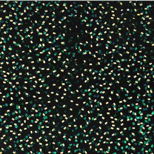 Hoffman Bali Handpaints Metallic Batik Fabric: Confetti Black Jade/Gold (per 1/4 metre) | 