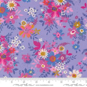 Maeve Fabric: Violet, Lavender | 