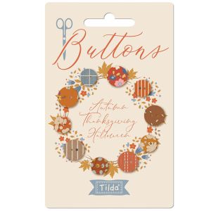 Tilda Creating Memories Buttons: Autumn Thanksgiving and Halloween | 