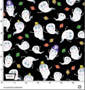 Haunted House fabric: Floating Ghosts | 