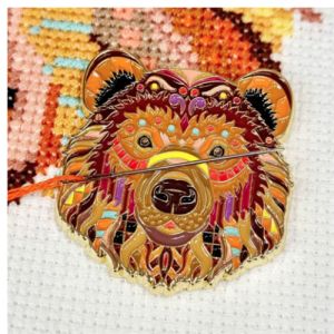 Mandala Bear Needle Minder | 