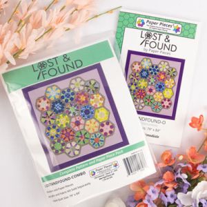 Paper Pieces Lost and Found Quilt Pattern and Piece Pack | 