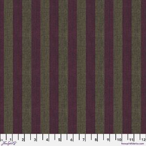 Kaffe Fassett Fabric: Shot Cotton Stripes Wide Cranberry (per 1/4 metre) | 