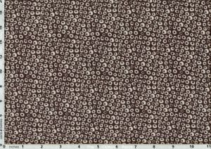 William Morris Merton Fabric: Florets Taupe (per 1/4 metre) | 