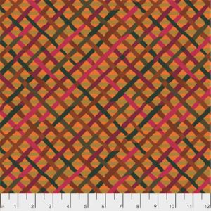 Brandon Mably Fabric Mad Plaid Rust (per 1/4 meter) | 