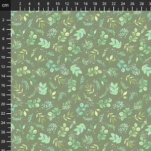 Briarwood fabric: Foliage Green (per 1/4 metre) | 